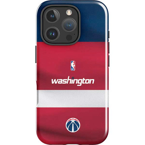 NBA Washington Wizards Jersey iPhone 16 Pro Max Impact Case